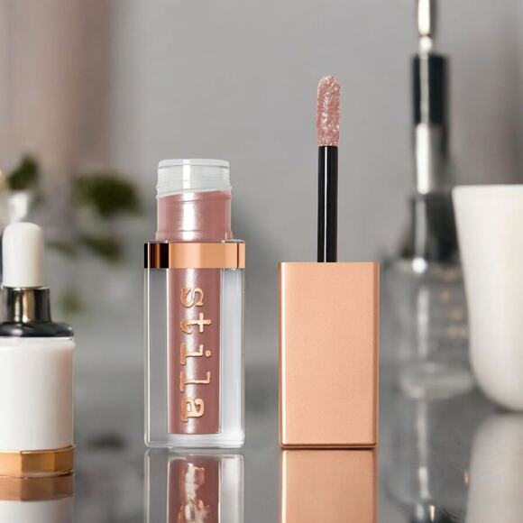 Stila New Shimmer & Glow liquid eyeshadow in Jezebel full size 4.5 ml - Picture 12 of 12